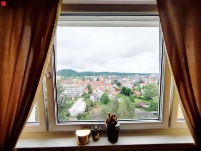 Zentraler Wohntraum mit schöner Aussicht!