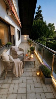 Tarforst! Wohnen im Grünen mit Gartennutzung und Sonnenbalkon!