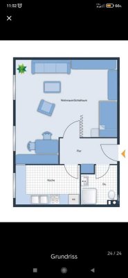 Wohnung mit einem Zimmer in 86356, Neusäß