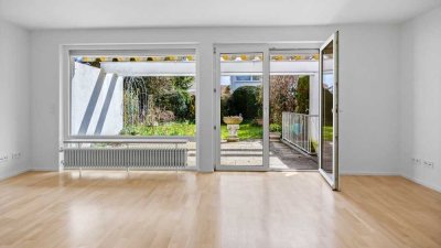 ROGERS: Modernisiertes Reihenendhaus mit Südgarten in ruhiger Lage