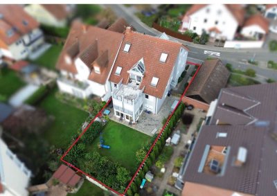 Maisonettewohnung mit einer großen Terrasse