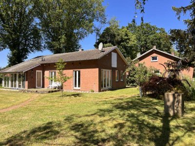 Wohnhaus mit Bürohaus im Grünen auf 2.520m² parkähnlichen Grundstück bei Münster