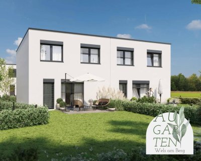 *AUGARTEN* Doppelhaushälfte mit 5- Zimmer Terrasse und großem Garten