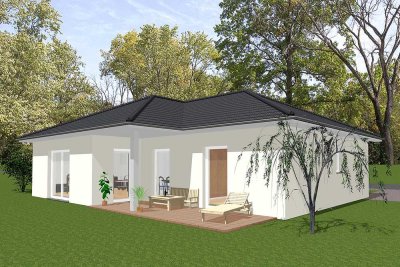Wohnen auf einer Ebene im Bungalow mit überdachter Terrasse und Grundstück nahe Jena!