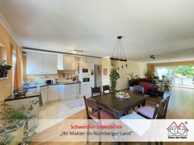 TOP-Lage Musikerviertel: Große 3-Zimmer-ETW mit Sonnenbalkon, EBK, Lift, Garage & Stellplatz in Lauf