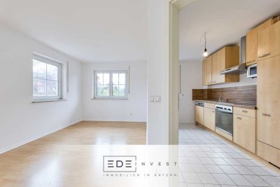 Tolle 2-Zimmer Wohnung mit zwei großen Balkonen. Clever geschnitten!