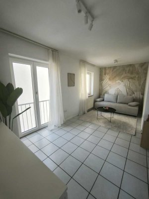 Vollmöblierte 1-Zimmer Wohnung mit Balkon in St. Leon-Rot