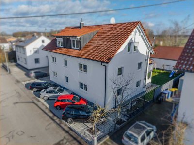 Gemütliche Dachgeschoss Eigentumswohnung mit 2 Stellplätzen und große Gauben für viel Platz