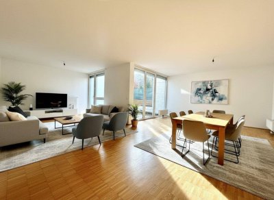 WOHNTRAUM MIT GARTEN (Atriumhof) | BJ 2008 | 4,5 Zimmer | ca. 128 m² NFL | Eigengarten | Einbauküche | Garage | EG