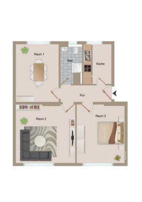 !! Aufgepasst - frisch saniert in IHRE neue Wohnung !!