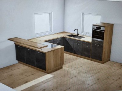 Lichtdurchflutete 145m2 Neubauwohnung mit neuer EBK