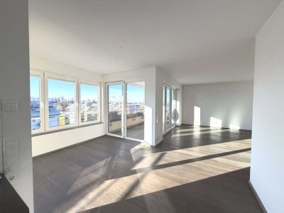 Barrierefreies Penthouse in Citynähe mit Panoramablick & 3 Balkone und 1 Wintergarten !