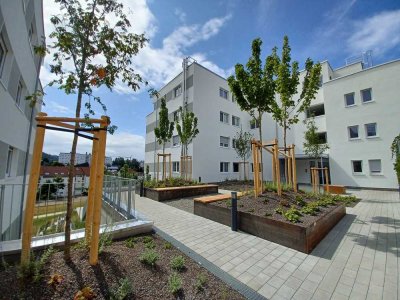 Neubau - Helle 4-Zimmer-Wohnung im Erdgeschoss