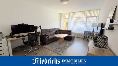 Gepflegte 2-Zimmer-Obergeschosswohnung mit Balkon in der Nähe der Polizeiakademie in Oldenburg