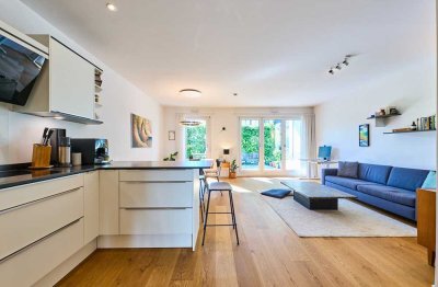 Hochwertige 3-Zimmer-Wohnung mit offener Küche und Terrasse