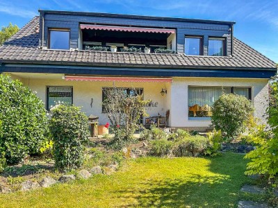 Hagen-Eilpe: Gepflegtes Einfamilienhaus mit 182m² Wfl., Loggia, 2 Gartenbereiche und 2 Terrassen