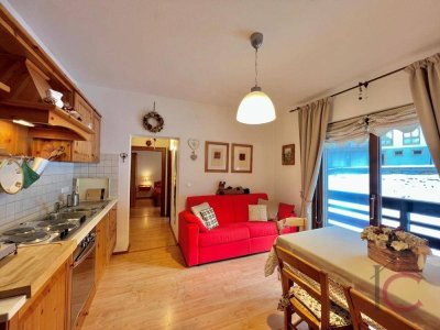 Entzückendes 3-Zi.-Apartment mit Balkon nahe der Skipiste in ruhiger Lage