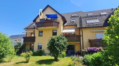 Seltene Gelegenheit ... schöne DG-Maisonette mit Balkon und TG-Stellplatz!