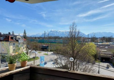 Geschmackvolle, gepflegte 3-Raum-Wohnung mit Einbauküche in Freilassing