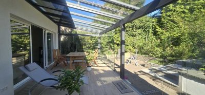 *** Zwei hochwertig sanierte Doppelhaushälften auf großem Grundstück mit Sauna in naturnaher Lage***