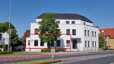 Barrierefrei, offen, EG, Süd-West-Balkon, Neubau - in Bielefeld-Brackwede