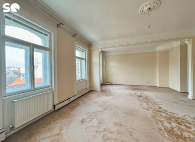 #SQ - HELLE 5-ZIMMER-ALTBAUWOHNUNG MIT BALKON NÄHE U2 RATHAUS!