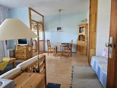 *PROVISIONSFREI!* Möbliertes 1-Zimmer-Appartement mit Terrasse & Stellplatz