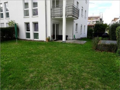 Barrierefreie 3-Zimmer-Erdgeschosswohnung mit Gartenanteil zentral in Ehingen