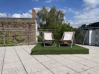Provisionsfrei! Dachterrasse wartet auf die Einweihungsparty