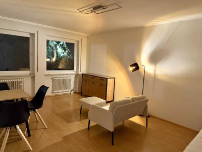 Renovierte, möblierte 1-Zimmer-Innenstadtwohnung mit Tiefgarage