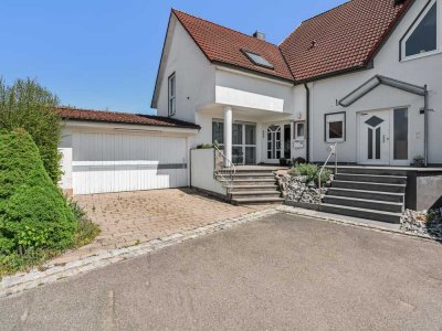 Attraktive Doppelhaushälfte in ruhiger Ortsrandlage von Unterroth