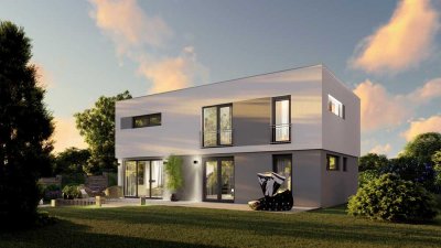 Leben, wo Design auf Ruhe trifft – Bauhaus Amsterdam in Frontanhausen inkl, Grundstück