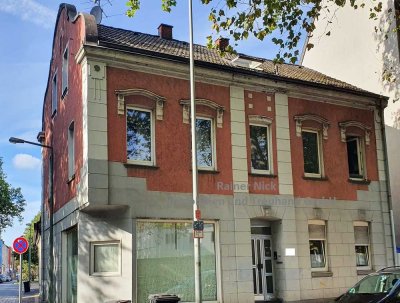 Mehrfamilienhaus mit Werkstatt / Büro und eigener Zufahrt in Duisburg Alt Hamborn