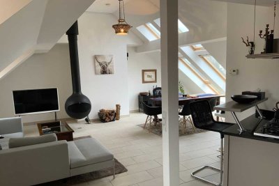 Exklusive Loft-Dachgeschosswohnung in München-Nymphenburg
