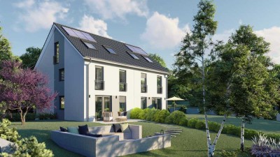 Bezahlbares Wohnen: Neubau-Doppelhaushälfte in Markt Schwaben