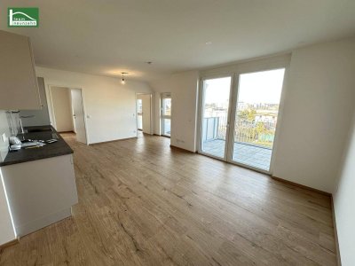 POG 83 - Moderne 3-Zimmer Wohnung mit großem Balkon im ruhigen Neubau-Viertel zwischen Kagraner Platz und Gewerbepark Stadlau! Ab August verfügbar!