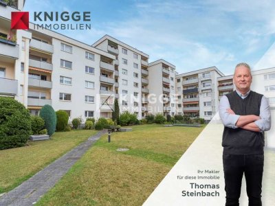 +++ 3397c - Sofort bezugsfertige 3-Zimmer-Wohnung mit Loggia und TG-Stellplatz in BGL-Refrath +++