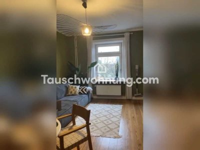 Tauschwohnung: 2 Zi Altbauwohnung + Balkon in Eppendorf gegen Gartenwohnung