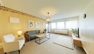 Gestaltungsspielraum auf 100 m²: 4-Zimmer-Wohnung mit Tiefgarage in der Weststadt