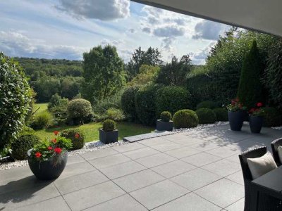 Attraktive 1,5-Zimmer-Apartment mit 25 qm Terrasse mit Blick ins Grüne