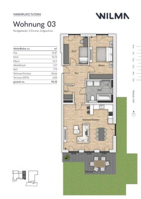Gemütliche Wohnung mit Terrasse und Garten