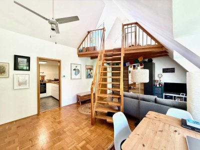 MGF-Group: Altbauwohnung mit großer Dachterrasse direkt in der Augsburger Altstadt.