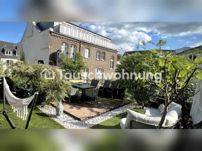 Tauschwohnung: Loftwohnung in Altbau mit riesiger Dachterasse