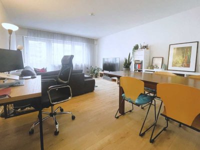 SCHWIND IMMOBILIEN - lichtdurchflutete 2-ZW mitten in Darmstadt mit sonnigem West-Balkon