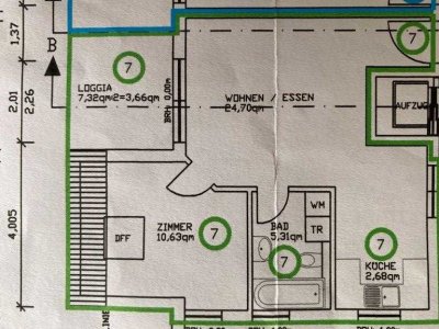 Gemütliche 2-Zimmer-Wohnung mit EBK, Balkon und TG im 2. OG in Mörfelden-WALLDORF
