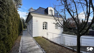 # SQ - VILLA IN TOP LAGE MIT SWIMMINGPOOL UND TIEFGARAGE - TOP LAGE &amp; EIN UNBEBAUTES GRUNDSTÜCK MIT ca. 751 m² GRUNDFLÄCHE