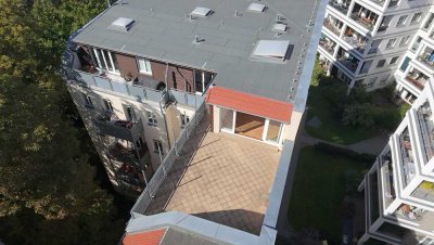 Neuer Preis: Penthouse Whg. im Samariterkiez - 150qm Wohnfläche, 62m2 Terrassen