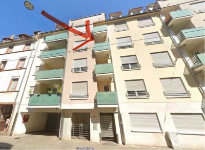 Schöne, möblierte 2-Zimmer Wohnung mit TG-Stellplatz und Aufzug in Heidelberg-Weststadt