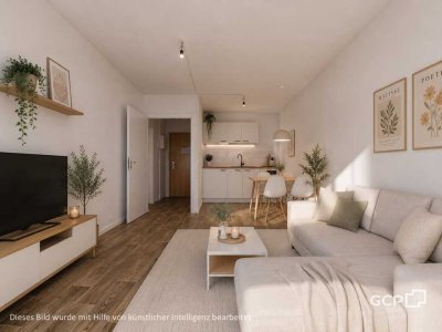 Einzug mit Extra‑Boost: 2‑Raum‑Wohnung + 500 € Wunschgutschein für deine Wünsche *!