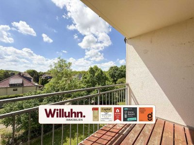 Sofort bezugsfreie 1-Raum-Wohnung | Balkon | Einbauküche | Duplex-Stellplatz